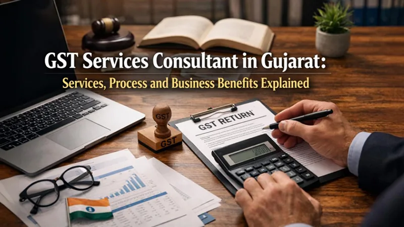 GST Services Consultant in Gujarat: Services, Process and Business Benefits Explained